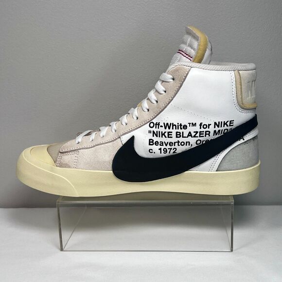 Nike x Off-White Blazer Mid “The Ten” Size 9.5 - Picture 4 of 11